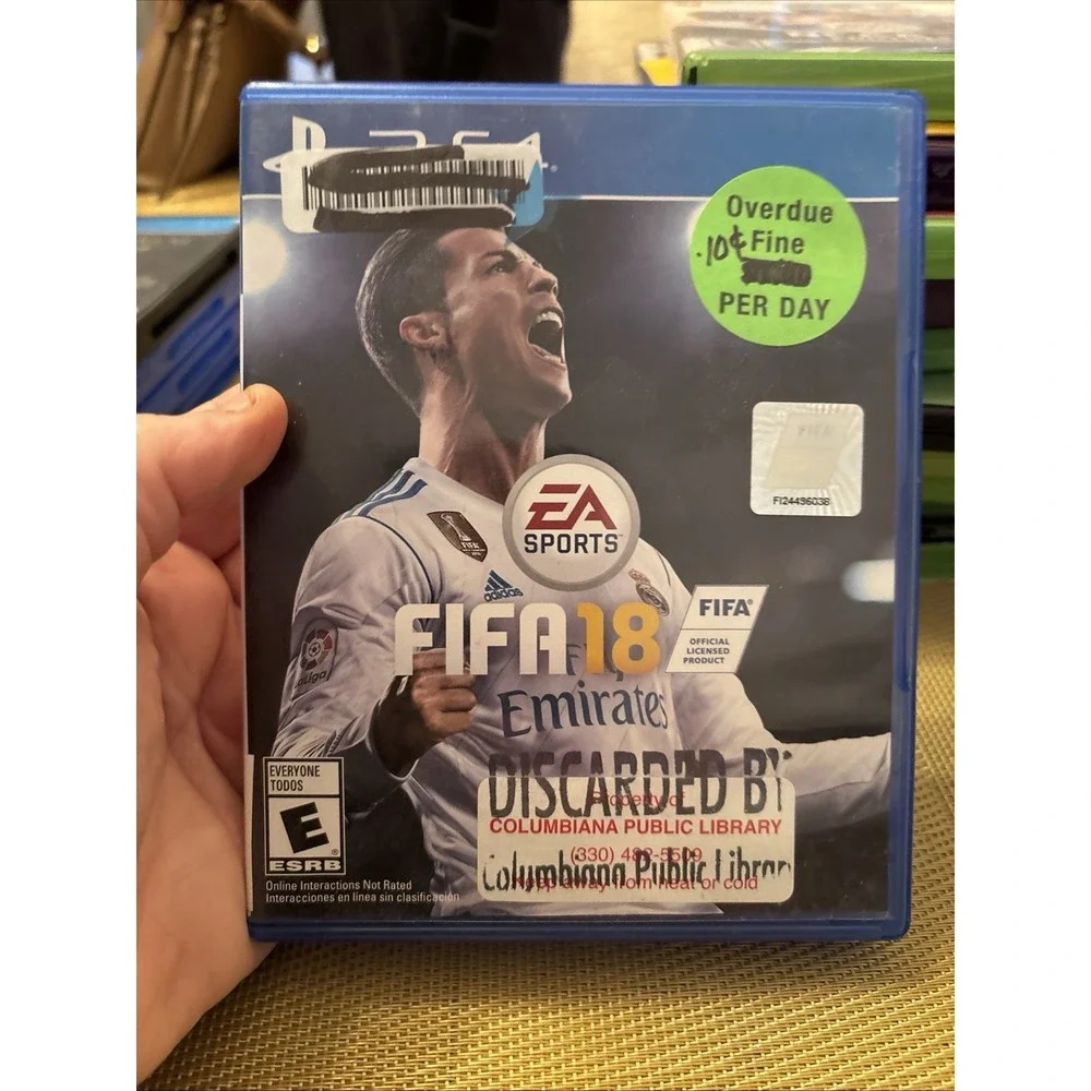 FIFA 18 - Sony PlayStation 4 PS4 No Game Case Only